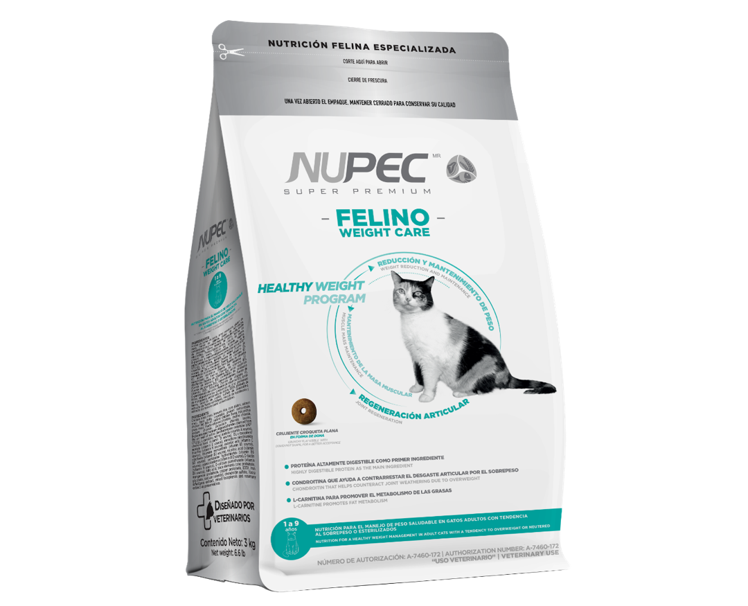 Nupec Felino Weight Care Para Bajar Peso