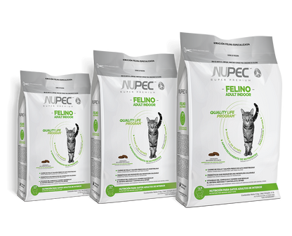 Nupec para gato adulto sabor pollo salmón y arroz (para gatos hogareños) indoor