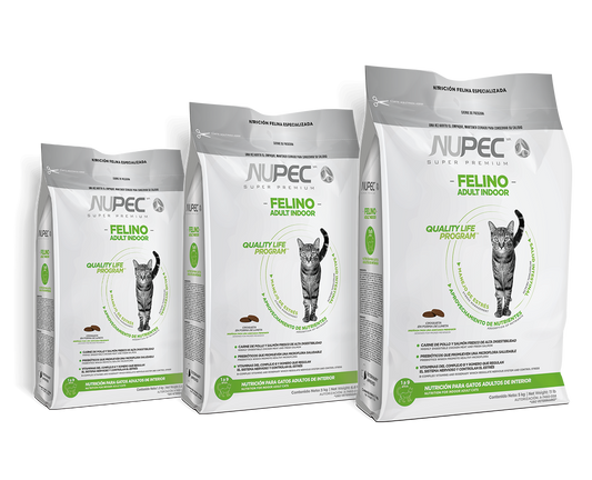 Nupec para gato adulto sabor pollo salmón y arroz (para gatos hogareños) indoor