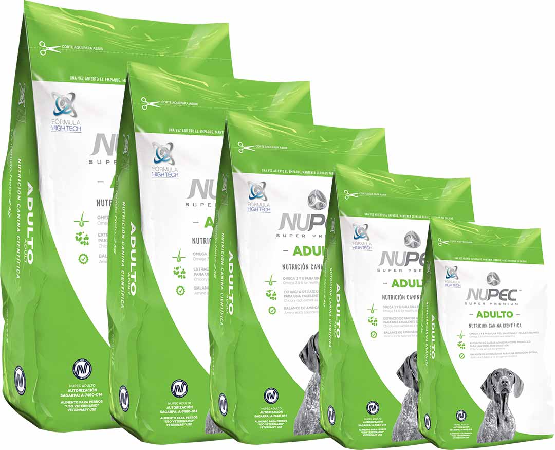 Alimento Nupec Nutrición Científica para perro adulto de raza mediana y grande sabor mix
