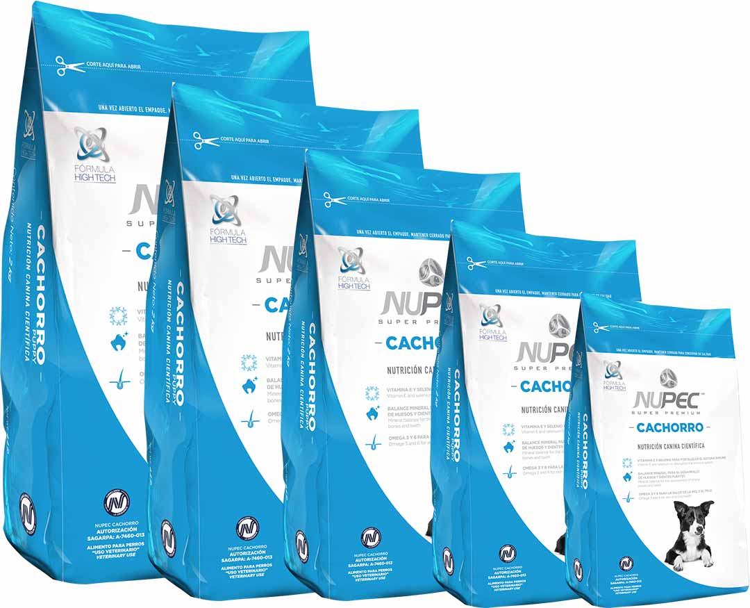 Alimento Nupec Nutrición Científica para perro cachorro de raza mediana y grande sabor mix