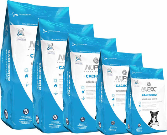 Alimento Nupec Nutrición Científica para perro cachorro de raza mediana y grande sabor mix