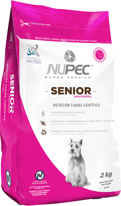 Grupo Nupec Nutrición Científica Senior Raza Pequeña Sabor Mix