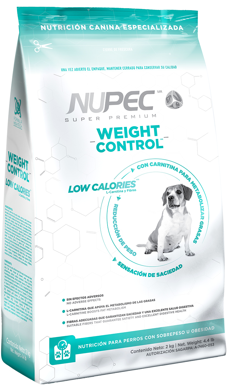 Nupec Nutrición Especializada Weight Control Perro Adulto raza mediana y grande