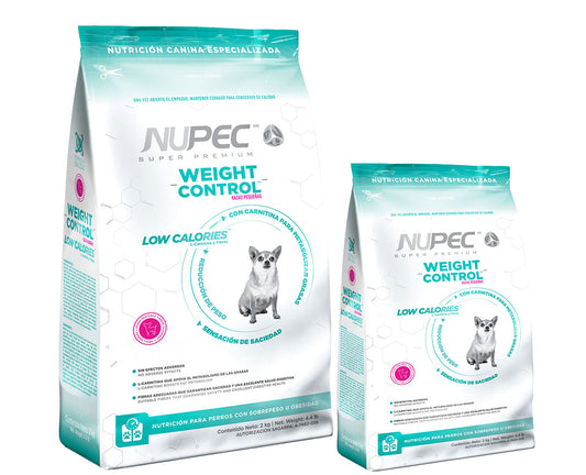 Nupec Weight Control Raza Pequeña Con Fibra Para Obesidad