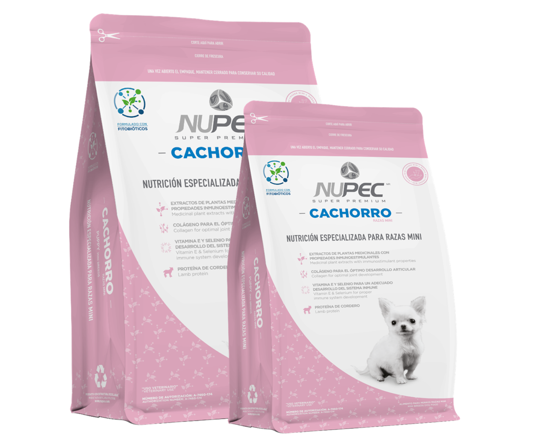 Alimento Nupec Para Perro Cachorro Razas Mini