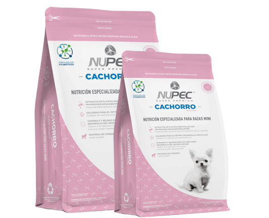 Alimento Nupec Para Perro Cachorro Razas Mini
