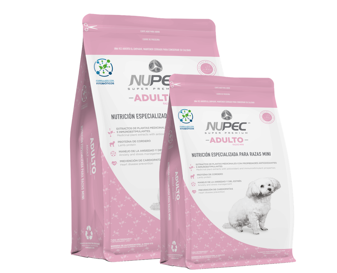Alimento Nupec Nutrición Científica para perro Adulto Razas Mini sabor mix